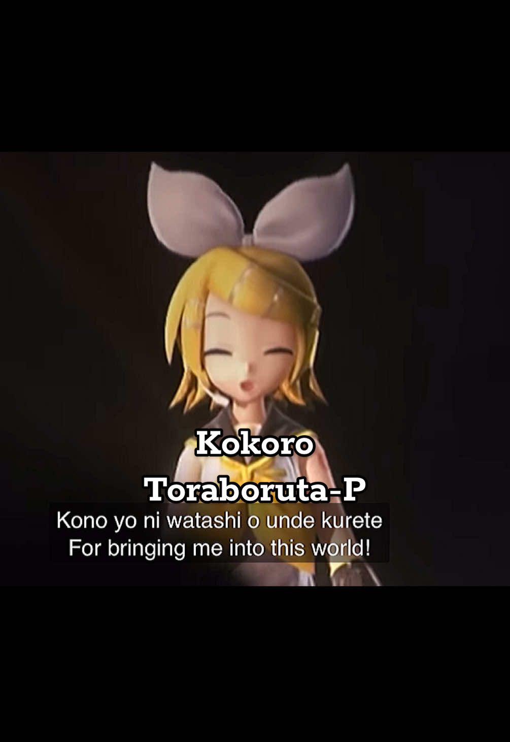 Kokoro - Toraboruta-P (Hatsune Miku Live Party 2012) #vocaloidconcert #kagaminerin #kokoro #vocaloid #rin 