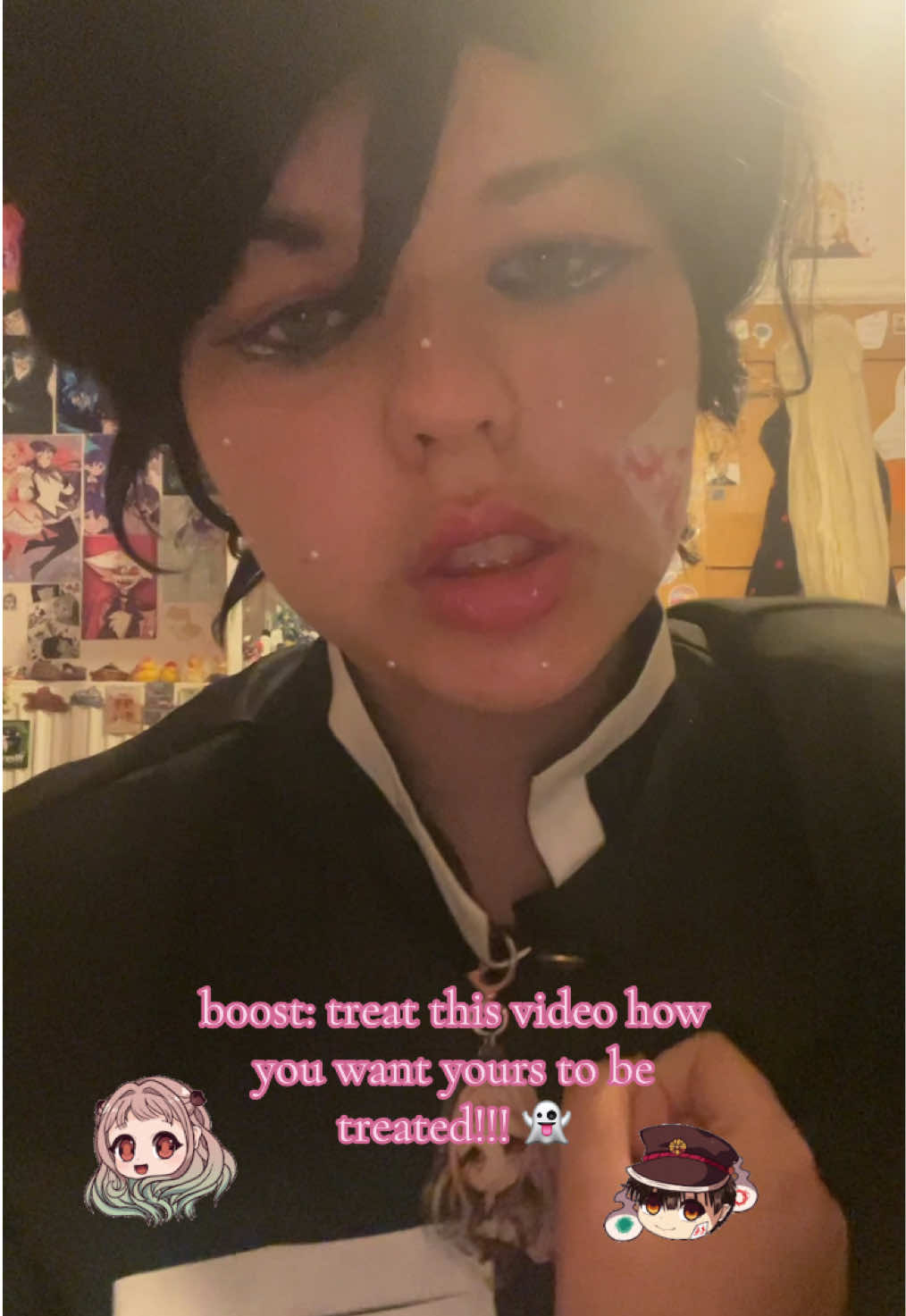 who wanna be the yashiro to be hanako heh… #fyp #tbhkcosplay #tbhk #toiletboundhanakokun #luellacosplay #hanakokuncosplay #viral 