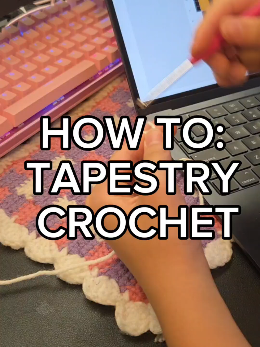 Replying to @xfujifr0g  if you want to learn how to tapestry crochet, this video has everything you need to knwlow to get started. I'll respond to anyone's questions in the comments. good luck making your own!  #crochet #crochettutorial #tapestrycrochet #tapestry #howtocrochet 