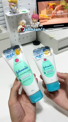 kem dưỡng chân ái của tui✨🛒 #unboxing #johnsonsbaby #kemduongjohnsonbaby #kemduongam #duckunbox 