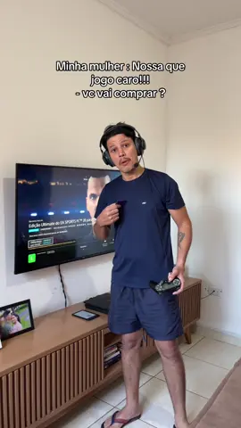 Minha esposa sempre acha caro 449,00$ em um jogo 🥹#gamer #ps5 #jogo #eafc26 #vidadecasado #gamercasado 