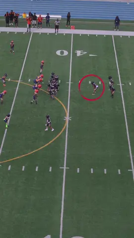 Lil man was running for his life Miami Gardens Ravens 7u #fyp #viral #football #highlights #youthfootball 