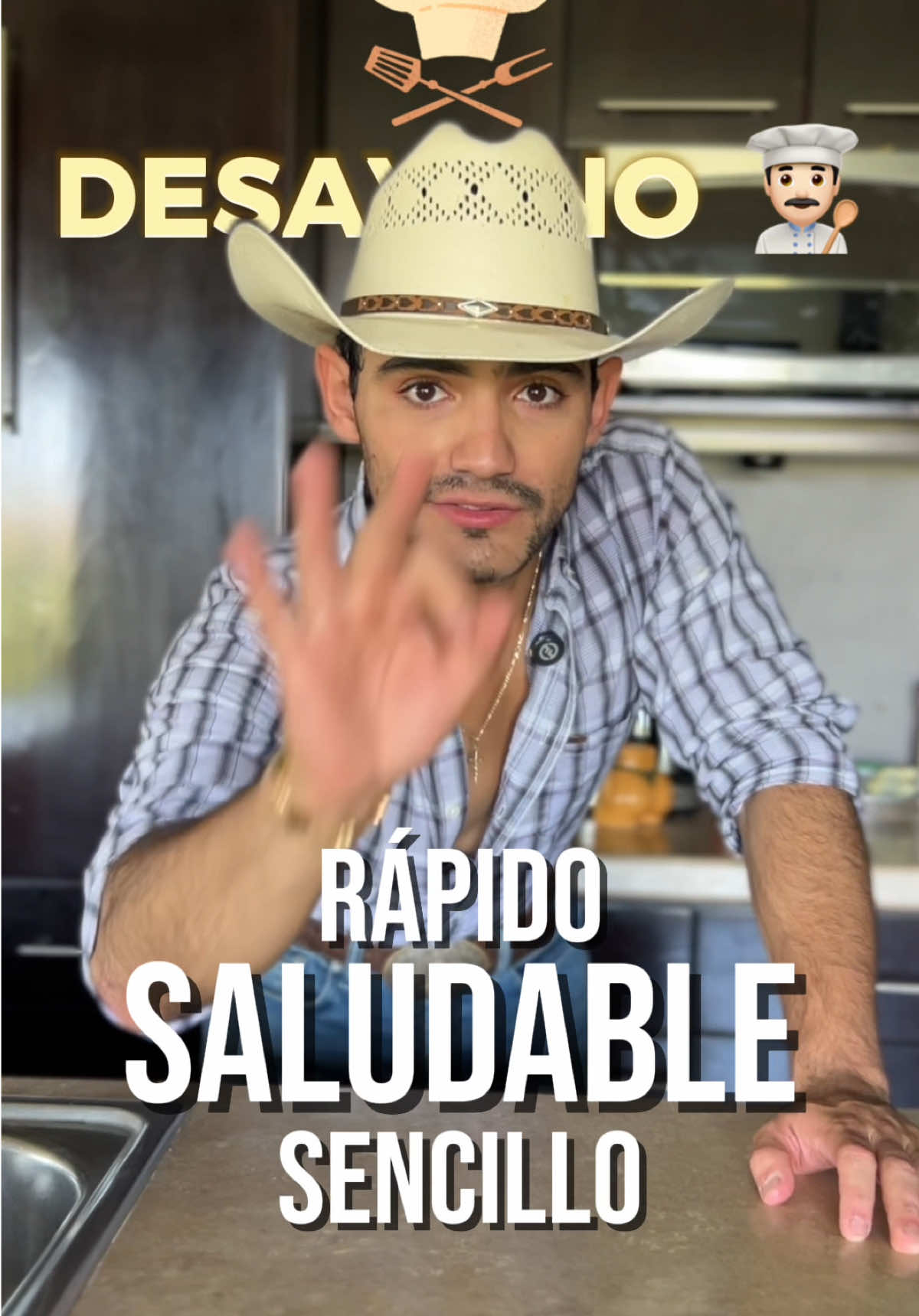 DESAYUNO SALUDABLE, rápido y sencillo. 🤠 #ranchlife #cocina #ranchero #countryboy #soltero #chef 