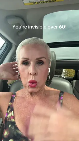YOURE INVISIBLE OVER 60!!!!!! Ageism in America is off the charts! #ageism #discrimation #over65 #shebecamevisible 