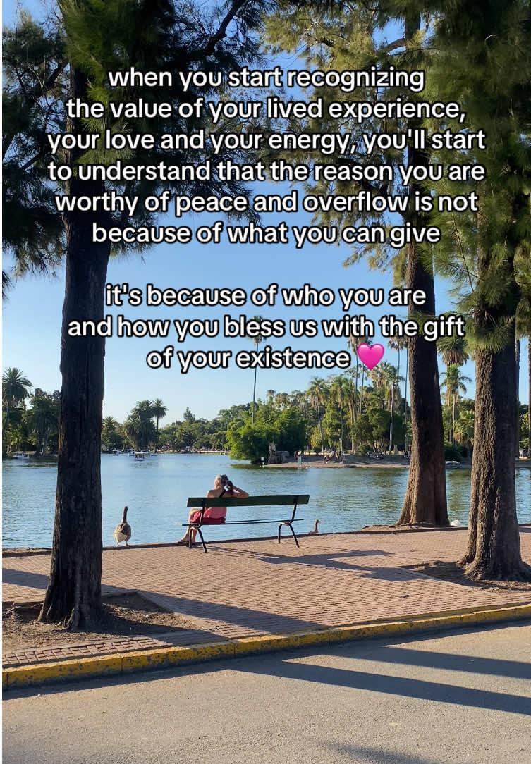 you are a gift to this earth simply by existing. embracing your true nature is embracing your already grounded peace. i discovered this through years of deep self reflection, exploring what self love truly meant for me, and by finally realizing that just being me was not just enough, but a gift to this world. your love, your warmth, your joy, your laughter, just as much as your tears, your pain and your endurance. they are all blessings that are here to make this world a better place.  YOU are here to make this world a better place, just by being you 🩷🌎🍃 #surrender #healing #peace #alignment #wisdom #selflove #spirituality #nature 