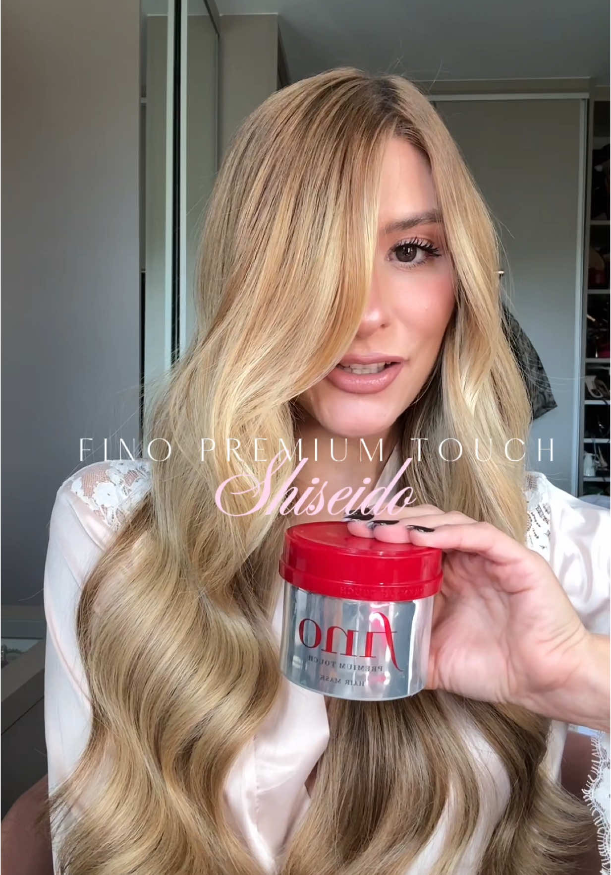 estou apaixonada!!!!! #finomask #finopremiumtouch #shiseido #cabelo 