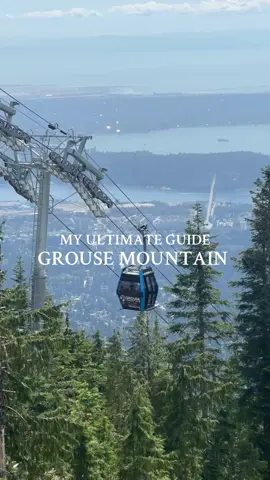 Here is my ultimate guide for Grouse Mountain in Vancouver, BC🚠 #visitvancouver #vancouver #vancouverbc #grousemountain #thingstodoinvancouver 