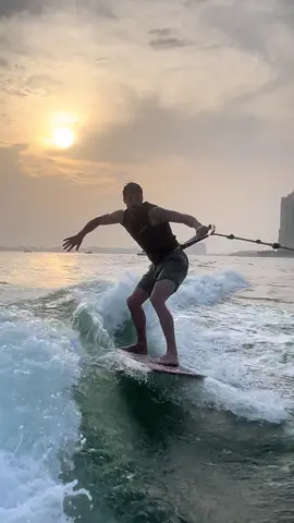 Tunisian surfer in Doha 🇶🇦🇹🇳 #surfer 