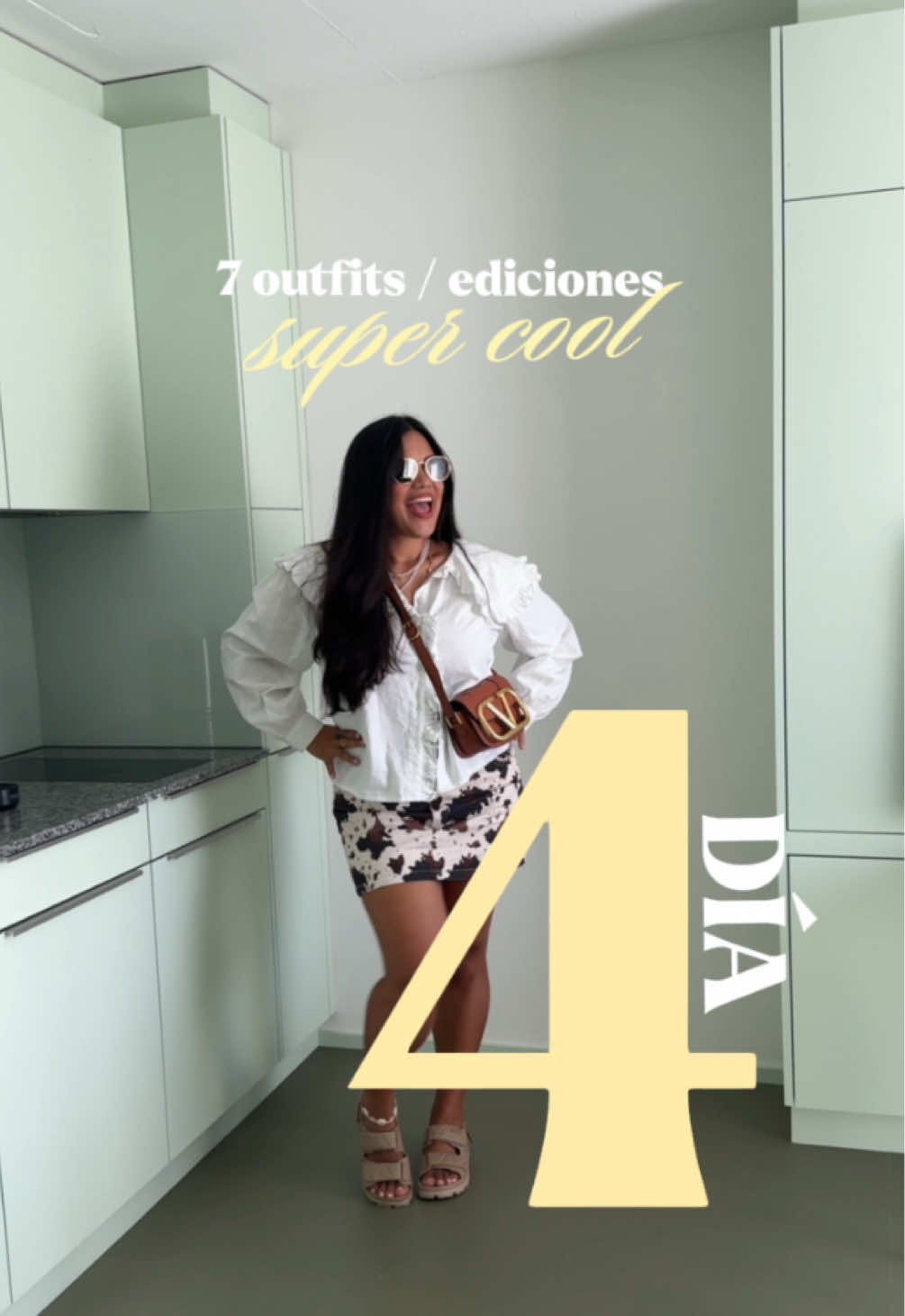 Otro día más de outfit más edición super cool ✨🌸✨ ahora al estilo 🐄🐄 Amamos los GRWM con las manitos? Yo sí siento que le dan ese efecto super creativo y lo menos es que es super fácil 👀 les gustaría tutorial? Déjenmelos en los comentarios 👀✨ los leooo #outfittransition #grwm #editingskills #videohacks 