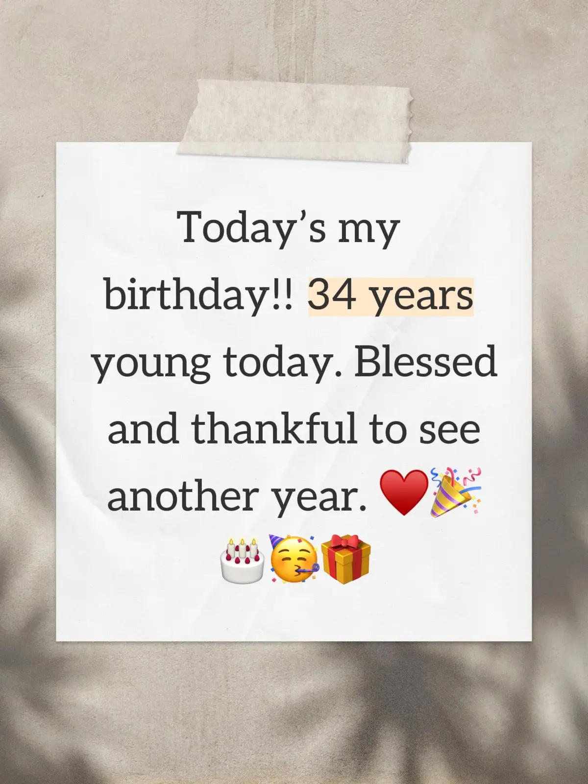 33 was one of my favorite years. I got engaged, I landed my big job, and I really thrived. 33 was for planting all of my seeds, 34 is when I get to see my seeds grow. I’ll be a wife and so much more this year. Big things ahead. ♥️ #happybirthdaytome #text #tiktoktext 