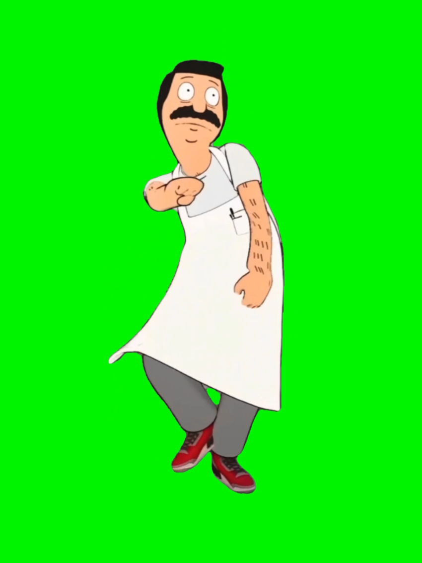 Bob's Burgers crew breaking it down to a remix of 