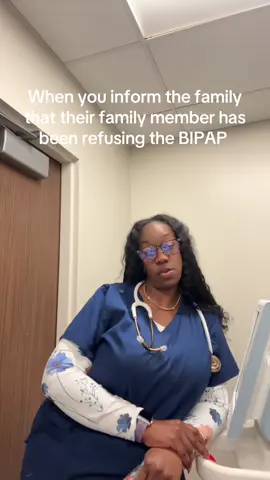 Wanna wear it now stink? 😂😭 #respiratorytherapist #respiratory #healthcare #hospitallife #bipapmachine  