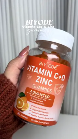 Meron na ding gummies for Vitamin C+D & Zinc! 🍊🧡 #Biyode #BiyodeGummies #BiyodeVitaminC #BiyodeVitaminCPlusDZinc #Gummies #VitaminGummies 