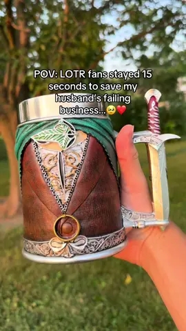 It would mean the world if you shared with a LOTR fan🥲 #frodo #lotr #foryou #coffee #gondorgoblets #mug 