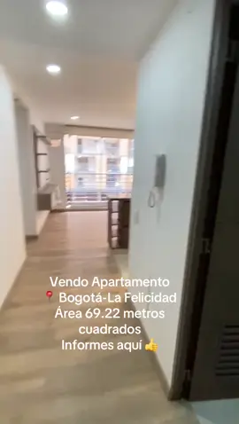 VENDEMOS HERMOSO  PARA ESTRENAR  📍 Bogotá - Dirección Cra 75a # 20 31 Conjunto Residencial  El Roble (La Felícidad ) Cerca al centro comercial Multiplaza Av Boyaca , Calle 13  Área 69,22 Torre 2 Apartamento 312 Garaje 1 Depósito 1 Sala -Comedor Cocina Integral  3 alcobas  2 baños  Balcón  Parqueadero cubierto  Depósito  Zonas comunes gimnasio, terrazas, bbq, zona de yoga, parque de mascotas Estrato  4 PRECIO DE VENTA $570.000.000 Cita previa  Informes Aquí 👍#bogota #bienesraices #fincaraiz #inmuebles #bienesraicesbogota #bienesraicesbogota #inmueblesenventa #viral #bienesraicesbogota #inmueblesenventa #sueño #colombia #lujo #housetour #dondevivir #lafelicidadbogota #multiplaza #salitre #alsacia #bienesraices 
