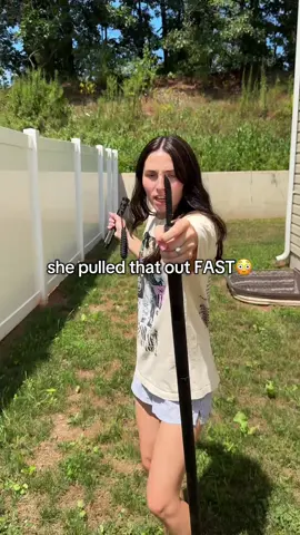 I didn’t expect her to pull out all that😳 #tactical #hikingstick #Hiking #Outdoors #survival #survivalskills 
