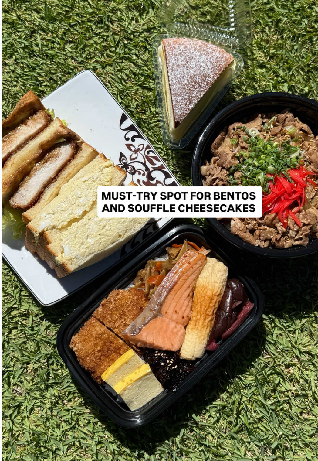 🍱This is a must-try shop for Japanese bentos and souffle cheesecakes on Oahu.   📍Sachi Sweets, located close to Mama Woo’s on King Street, is known for its desserts like mont blancs, soufflé cheesecakes, parfaits and more.  🍙On Tuesdays, the business has a special menu, which consists of assorted musubis, egg sandwiches, katsu sandos, a mix bento and gyudon.  #food #foodies #bento #cheesecakes #soufflecheesecake #oahu #bentobox #bentoboxlunch #japanesefood #hawaii #hawaiilife 