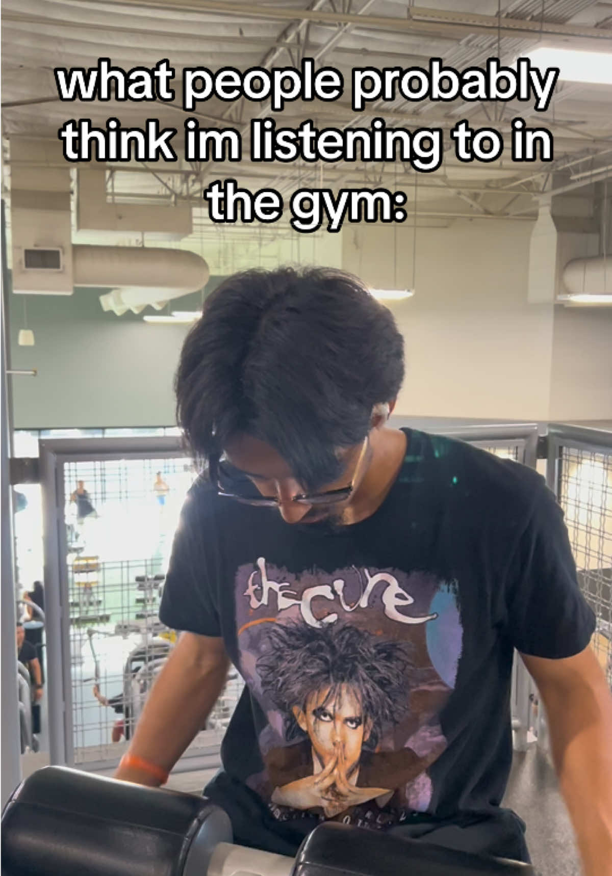 i cant stop listening to this song (sorry i get nervous recording in gym lol) |#anime #mydressupdarling #fyp #funny #jpop #gym #animemusic 