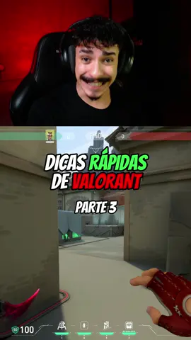 Dicas rápidas de VALORANT | Parte 03 Nesse vídeo eu te mostro uma mecânica do VALORANT que quase ninguém sabe! Quando alguém te acerta no jogo seu boneco fica mais lento, ao mesmo tempo, sua precisão de disparo aumenta. Isso faz com que você possa simplesmente atirar andando! Se der um toque no shift a precisão aumenta mais ainda. Agora para de chorar pro cara que te amassou andando e vai fazer igual ele! #Valorant #valorantdicas #valoranttips #valorantbrasil
