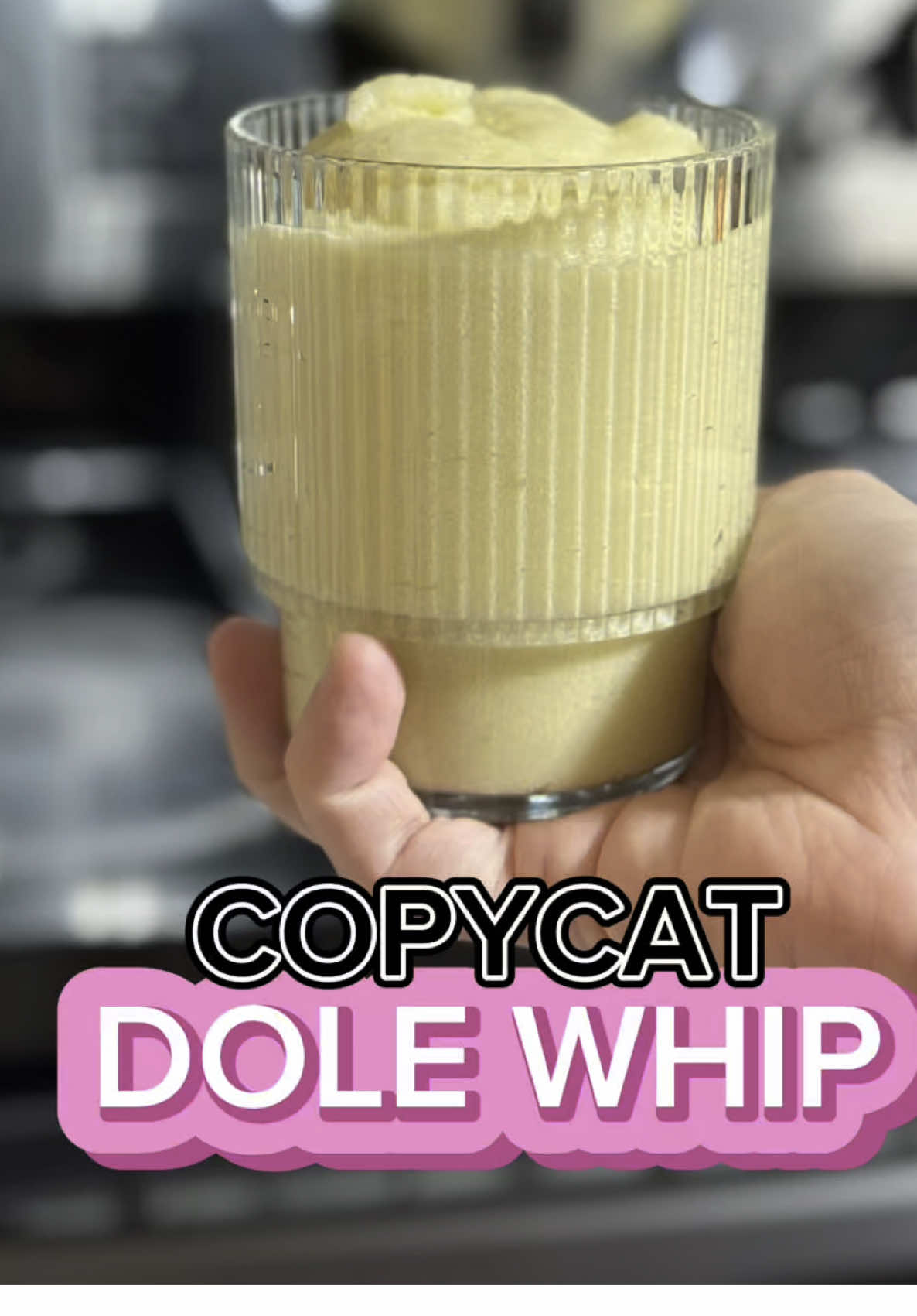 If you’re a Disney foodie, you’ve gotta try this Copycat Dole Whip with the OG Ninja Slushi 🍍  RECIPE: 5-6 cans @Dole Packaged Foods pineapple juice 1 can coconut milk 🥥  4 TBSP sugar Set to Milkshake  Enjoy! 😋 I used six cans of pineapple juice and it wasn’t quite thick enough for my liking. Still delicious but more of a smoothie texture. If you want it thicker like a true Doke Whip, only add 5 cans of pineapple juice.  @Ninja Kitchen #creatorsearchinsights #disneyfood #dolewhips #ninjaslushi #slushymaker 