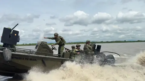 OPERACIONES FLUVIALES #infanteriademarina #colombia #paratii 