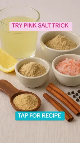Try Pink Salt Trick for steady, all-day energy ⚡ Pink salt recipe step by step — my All-Day Energy version for mornings when you need stamina and focus from sunrise to sunset. Step by step: 1️⃣ 250 ml warm water 2️⃣ juice of ½ lemon 3️⃣ pinch pink Himalayan salt 4️⃣ ¼ tsp maca powder 5️⃣ pinch ashwagandha powder 6️⃣ ¼ tsp ground cinnamon 7️⃣ 2 whole black peppercorns Why it works: ✨ Pink salt → minerals for hydration & electrolyte balance ✨ Maca → supports stamina, endurance & hormone balance ✨ Ashwagandha → adaptogen for stress & mental focus ✨ Cinnamon → helps maintain stable blood sugar levels ✨ Black pepper → boosts absorption of active compounds ✨ Lemon → refreshing vitamin C & digestive support ⚠️ Not medical advice. Always consult your health professional. 📖 More energizing morning recipes like this in my book The Pink Salt Trick by Lila Rosenthal — link in bio 🌸 💬 Comment SALT — let’s reach 10 SALT comments today and I’ll send you the link + full guide 💌 #pinksalt #morningritual #naturalenergy #wellnessdrink #SelfCare #healthyhabits #hydration   