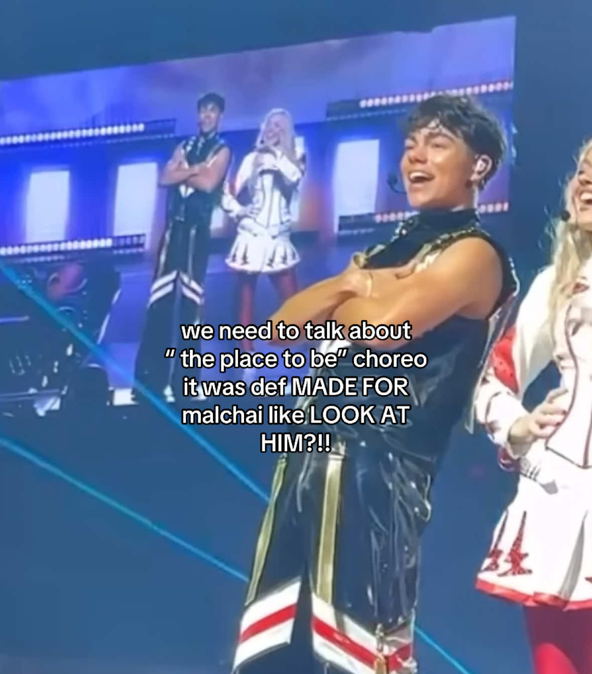 HE WAS FEELING ITT- first malchai post ever😭😭 #freyaskye#fyp#new#viral#zombies4#freya#skye#blowthisup#viral #freyskclip #malchai 