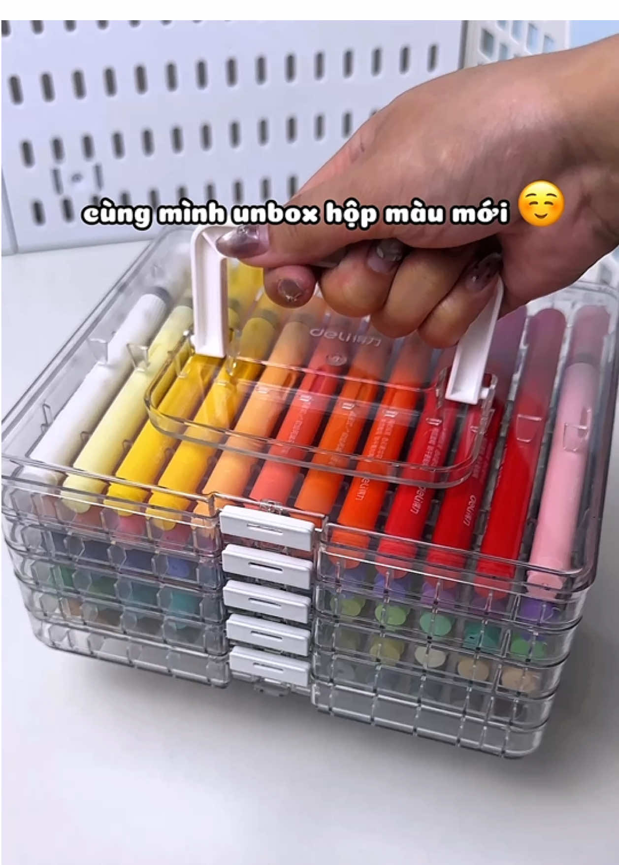 tui gất ưngggg #stationery #deli #acrylicmarker #painting #backtoschool 