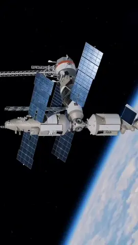 Como foi construída a estação espacial  #astronomia #estaçãoespacial #nasa #terra #espaço 