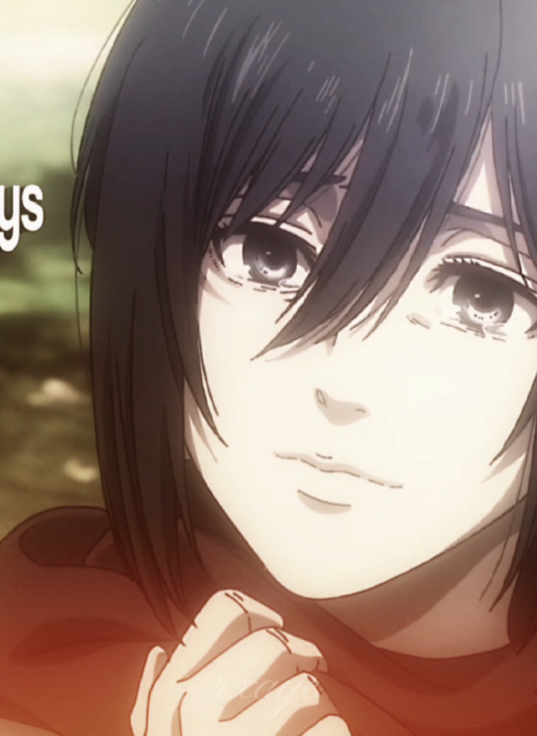 #eremika • lol angst!! (made this a few days ago but never posted it) #mikasaedit #attackontitanedit #aot #animeedit  | mentions ! | : @mia!! @eowun @skibidiyuji @𝐦𝐚𝐫𝐲𝐳𝐥𝐚 ★ @riri ⟢ @Bum ྀི @ari @Chai!! <3 @aubrie @raniaa 😹 