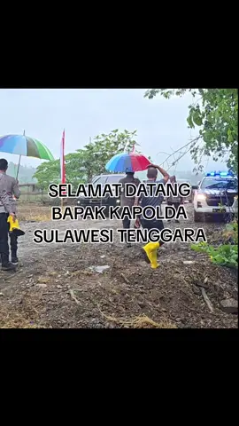 bapak kapolda sulawesi tenggara telah tiba dengan selamat#petanimuda #kapolri #kapolda #indonesia 