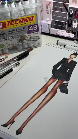 Instagram: dramode.designs 🫶🏻 #foryou #algerie🇩🇿 #fashion #stylist #stylisme_modélisme #artist #foryoupage #frypgシ #الشعب_الصيني_ماله_حل😂😂 #modélisme #algeria #modeling #الرسم 