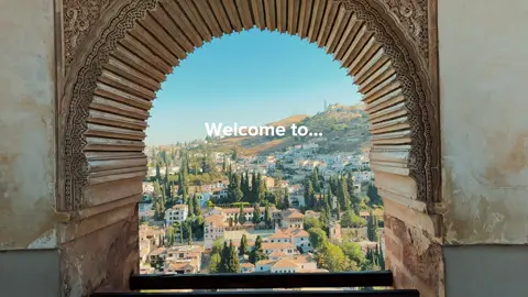 Al-Andalus through my lens ✨💛 #andalusia #spain #muslimtiktok #fyp 