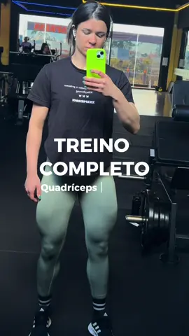 Treino completo 👇 5x8 a 12 agachamento 4x 8 a 12 legpress  3x 12+12 extensora  5x 12+12 abdutora  4x 8 a 12 búlgaro #treino #foryou #fy #gym #fisiculturismo #gluteo 