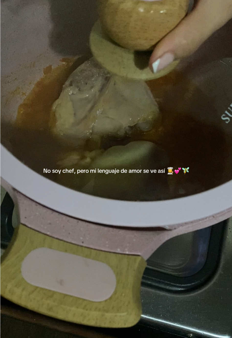 Estofado de pollo, riquísimo y rápido de preparar. La papa huayro le da el toque 🪄❤️ 