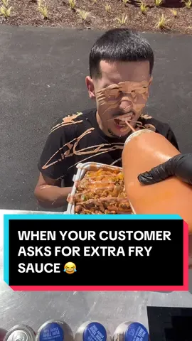 Can’t say no to extra fry sauce