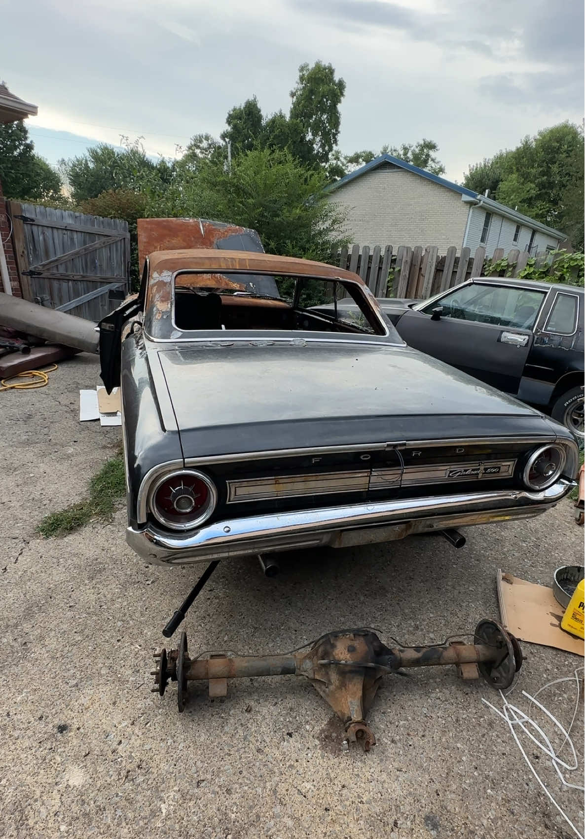 My burnt 1964 Ford Galaxie runs again!!! New distributor and optima battery completes the ignition sides of the engine!!! #ford #fabrication #build #restoration #DIY #fordperformance #fordengine #engine #hotrod #restomod #cargirl #carguy #fyp #summitracing #optimabatteries 