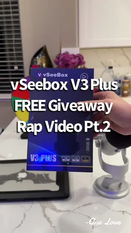 vSeebox V3 Plus FREE Giveaway Part 2 (Rap video) only for people in the US. Good luck to everyone   Make sure to follow, like and repost. #vseebox #free #giveaway #rap #video #not #superbox 