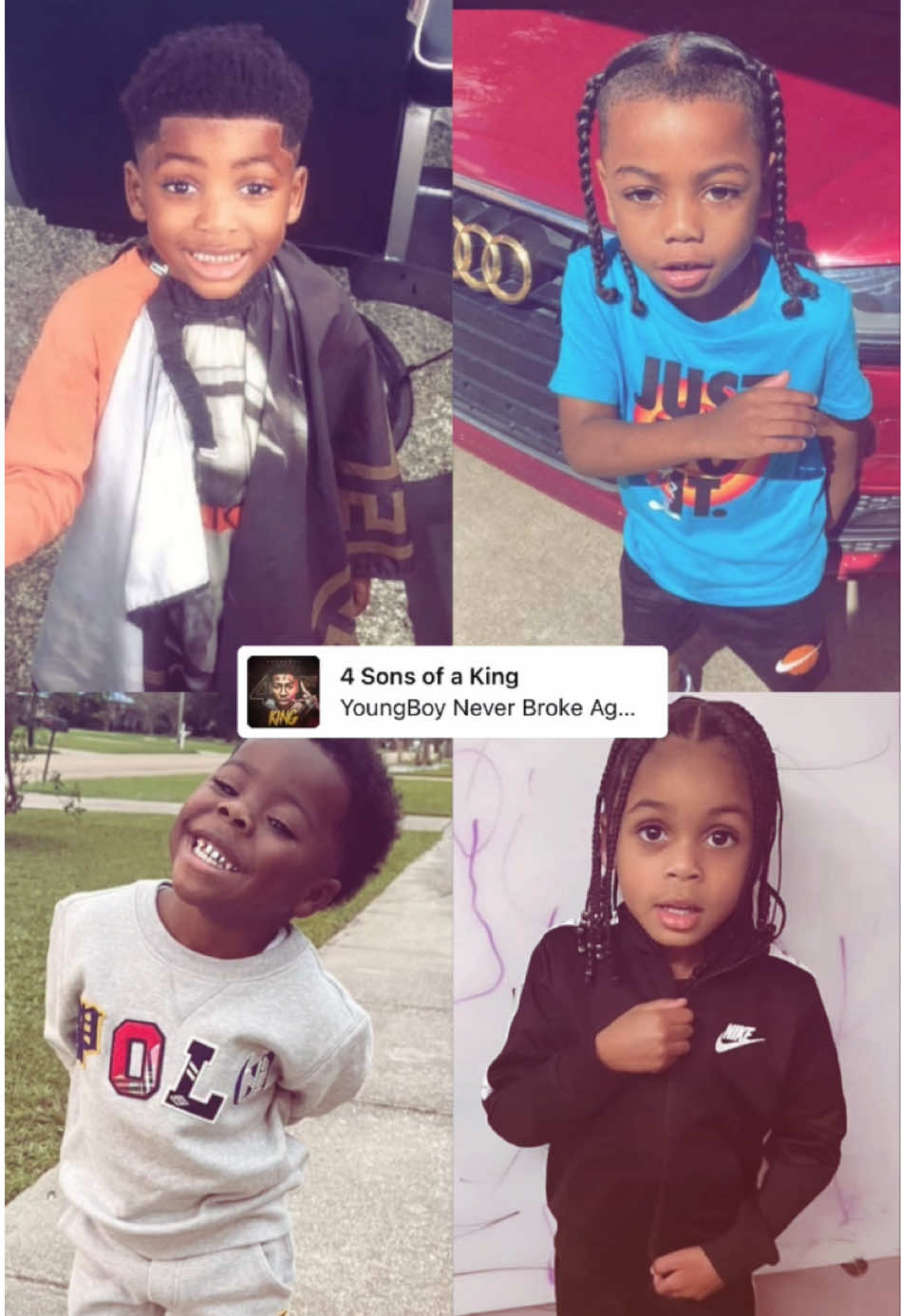 They so big now🥹💚 #kaydengaulden #taylingaulden #kamirigaulden #kaceygaulden #nbayoungboy #ybbetter #yb #kentrellgaulden #4sonsofaking #fyppage #fypviral #fyppppp #viraltiktok #explore #explorepage #fypシ 