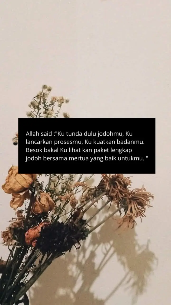 #quotesoftheday #katakatamotivasi #katabijak #allahummashollialasayyidinamuhammad #yaallah🤲🤲🤲 #mudahkanlahsegalaurusanku #tahunininikah #denganpilihanterbaikdarimu #dansesuaidengankriteriayanghambainginkan #aamiinyarobbalalamin🤲🤲 #lailahaillahantainniquntuminazzalimin #selflove #remindertomyself #memperbaikidirimenjadilebihbaik #foryoupage #xyzabc 