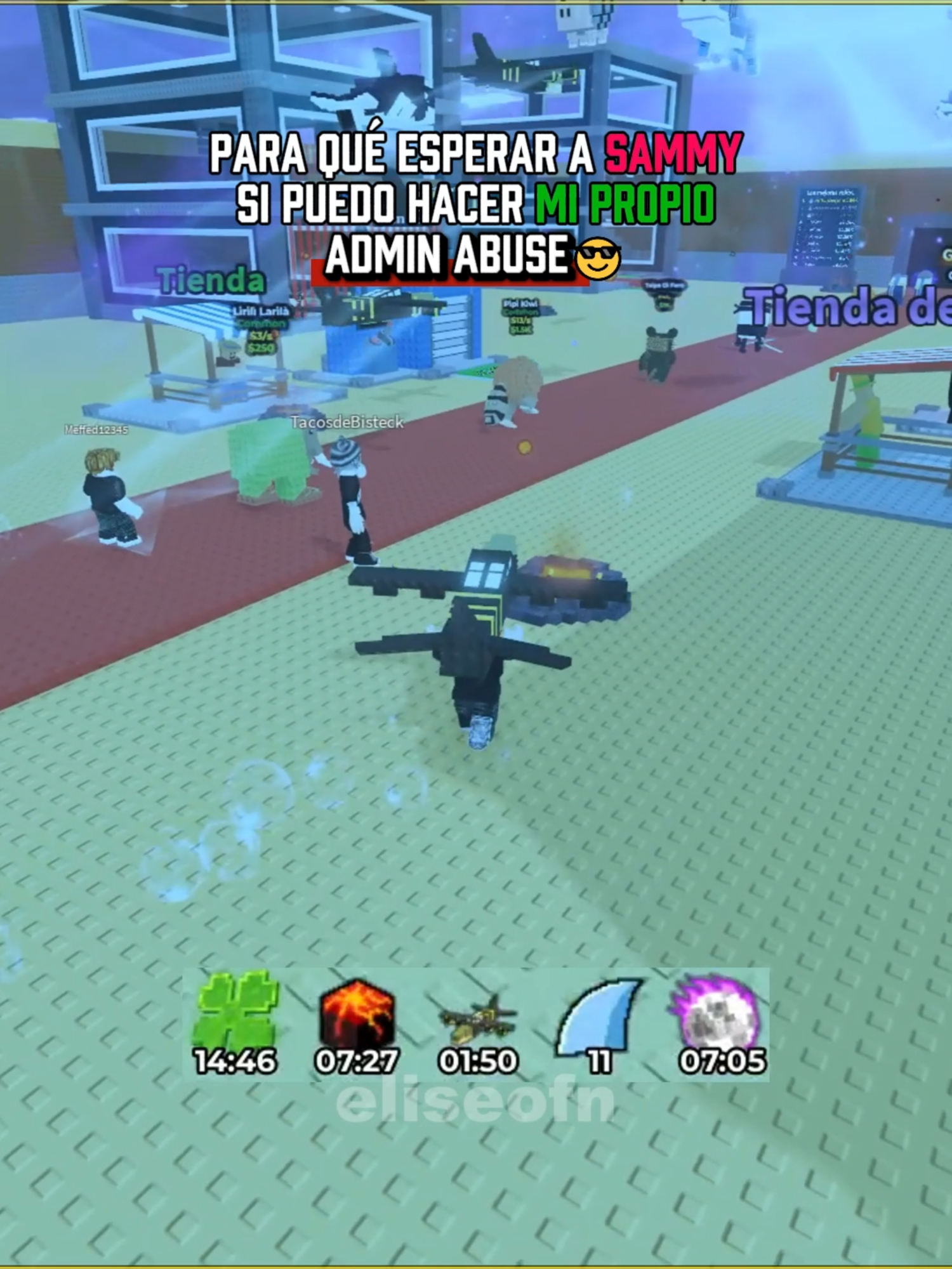 Hice mi admin abuse de Temu 😎🔥#adminabuse #stealabrainot #robaunbrairont #robloxfyp