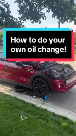 DIY oil change on my F56 Mini Cooper S #cartok #oilchange #mini #bmw #cars #helpful #tutorial