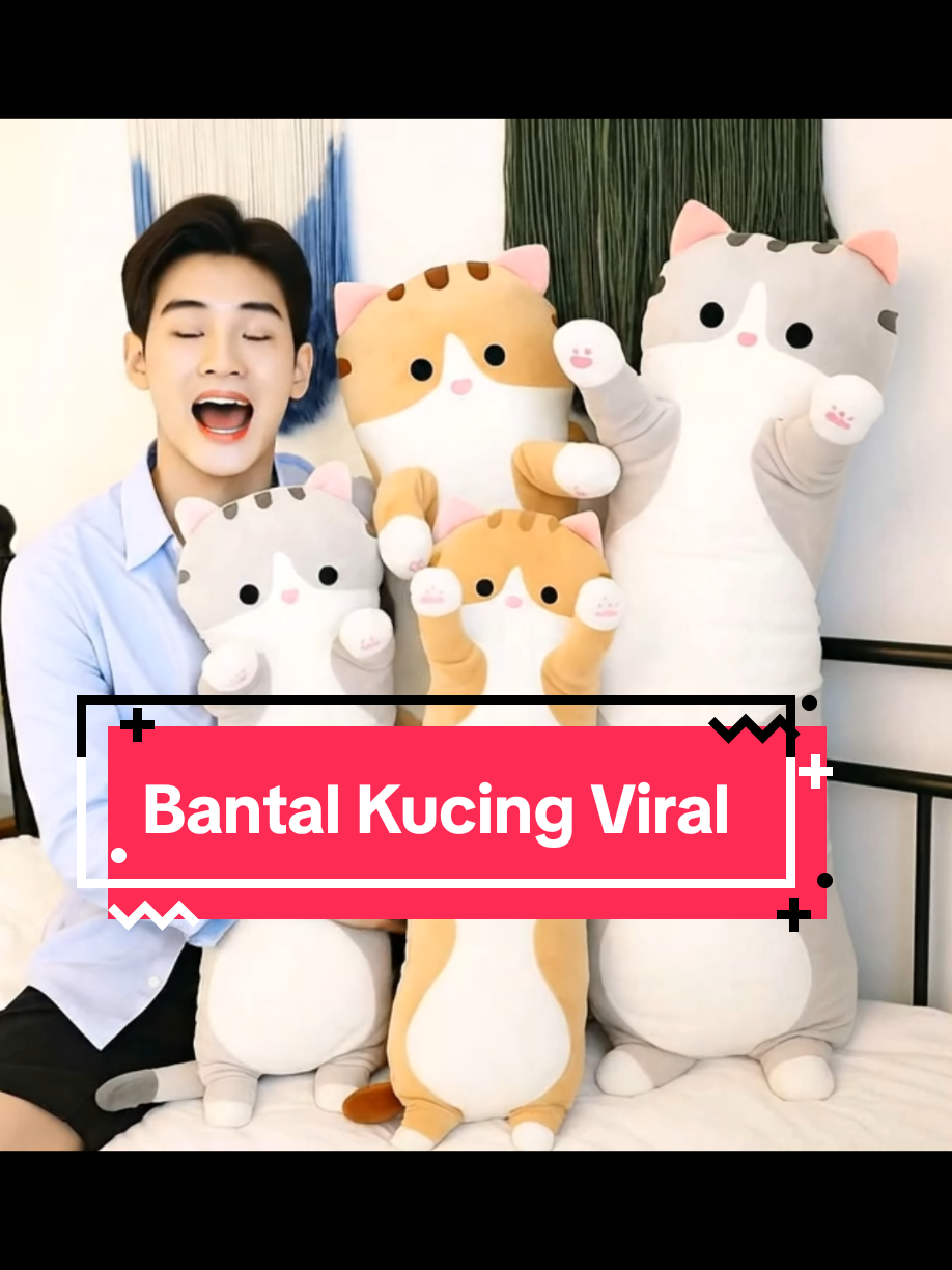 Bantal Kucing Yang Lagi Viral. checkout sebelum kehabisan #modalkontendoang #gulingkucing #gulinglucu