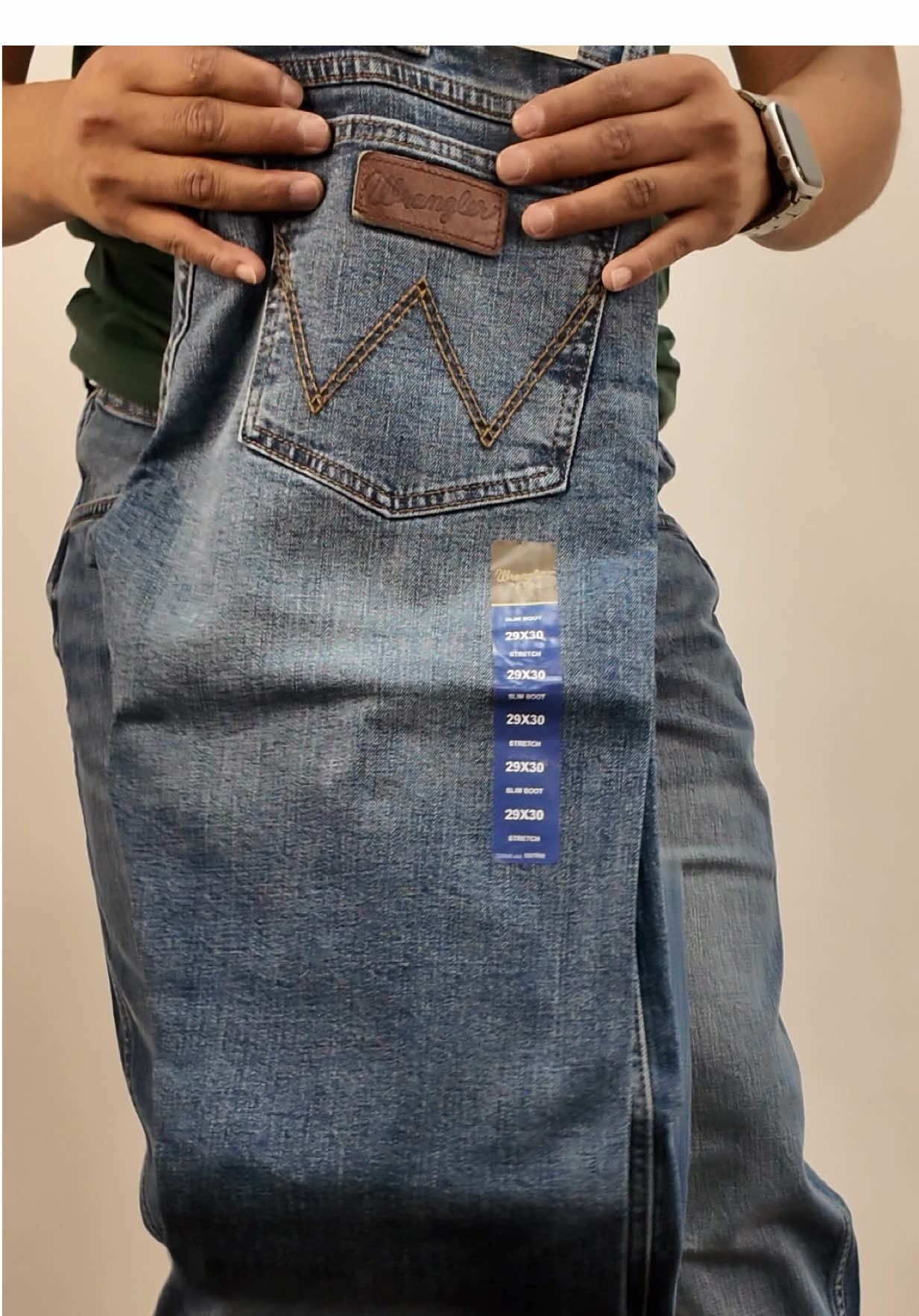 New Wrnagler Jeans Slim Boot cut arrived! Get yours now !! #wrangler #mensjeans #cowboy #western 