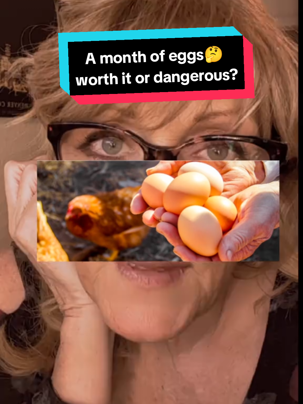 eating eggs for a month .... dangerous or worth it?
