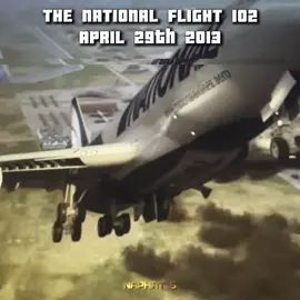 #CapCut NATIONAL FLIGHT 102 CRASH ANIMATION