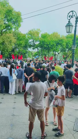 10/08 Phố Đi Bộ Hồ Gươm#tổng duyệt công an thành phố #🥰🥰 