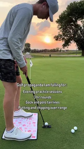 It’s the little things⛳️ (I meant to make an outrageous putt, it’s for the views🤣🤣) #golf #fyp #foryou #calm #trending 