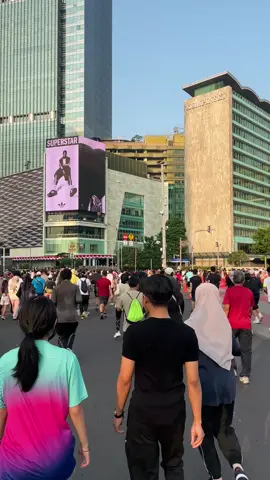 Video mentahan Car Free Day Jakarta, simpan dulu buat bahan prank. #videomentahan #carfreeday #carfreedayjakarta #jakartakeras 