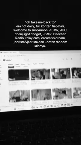 dulu saking seringnya up disana sampek bingung mau nonton yg mana, skrg semua udah dipindah ke akun nct official😭😭 era nct daily emang seseru itu pliss #nct #nctdaily #nctzen 